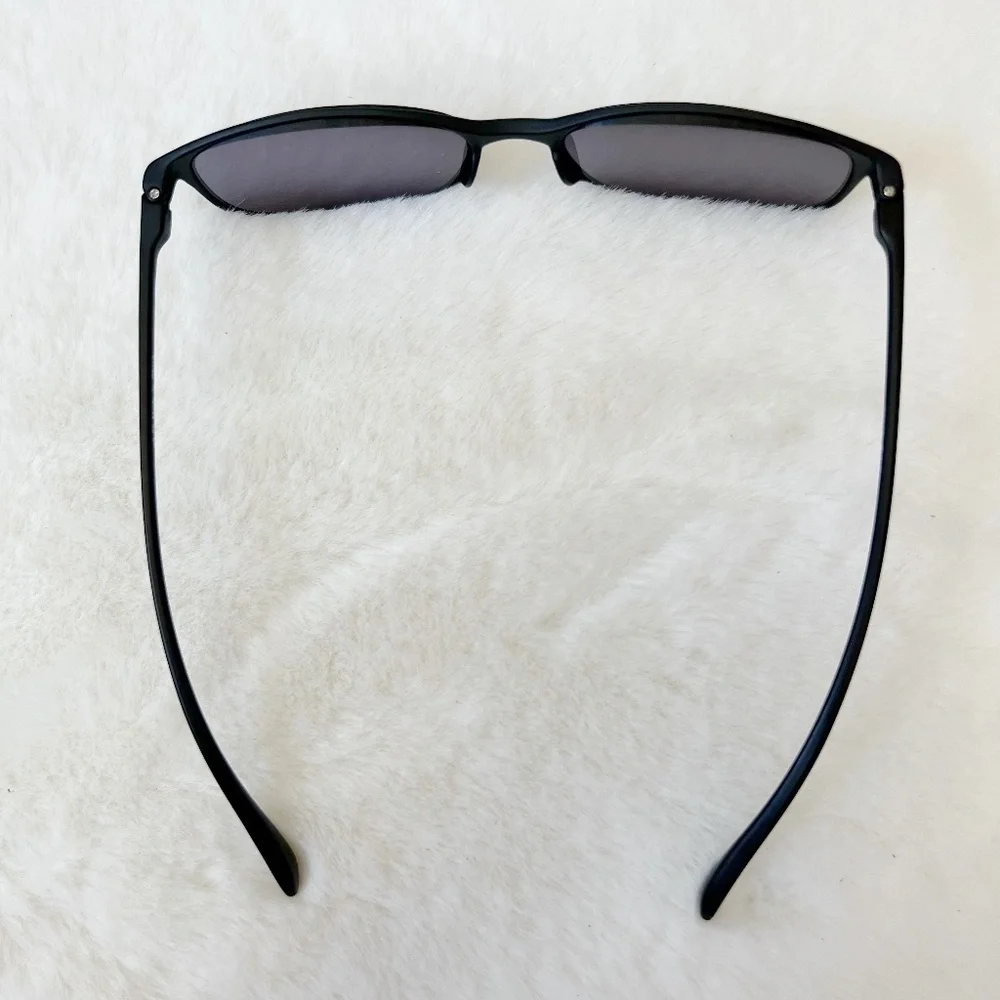 NEW Calabria Mens Prescription Black Sunglasses +3.25